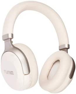 TUNIQ Deep Bass Draadloze Koptelefoon White Gold