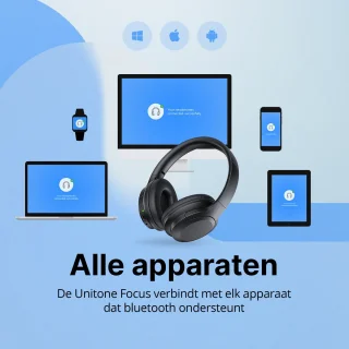 Unitone Focus Draadloze Over-ear Koptelefoon