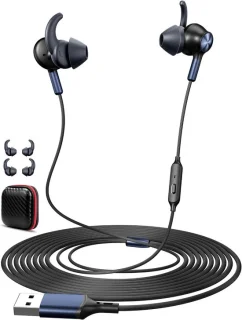 USB-hoofdtelefoon voor pc en laptop