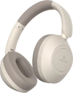 Volkano Aura serie active noise cancelling bluetooth-headphones crème