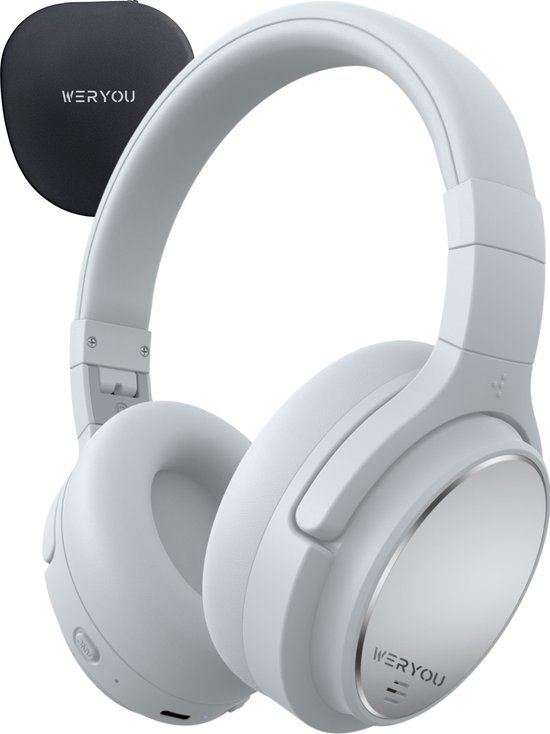 WERYOU UltraTone ANC Bluetooth Draadloze Sportkoptelefoon Wit review