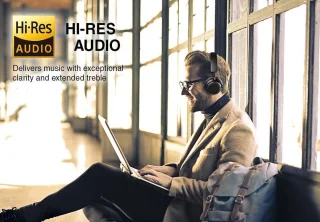 WiseQ ANCX100 Draadloze ANC Koptelefoon Bluetooth 5.0