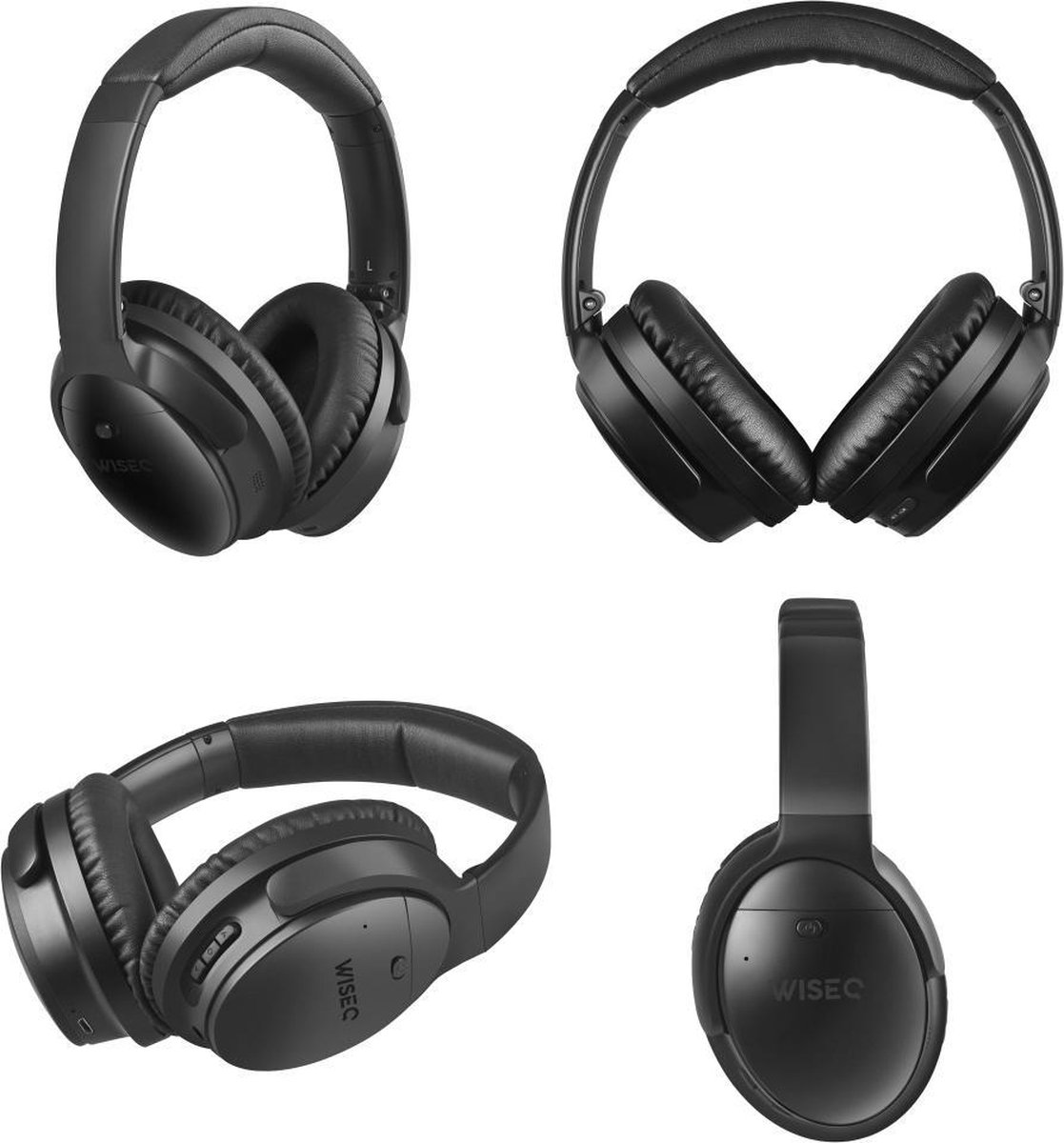 WiseQ Noise Cancelling Bluetooth Koptelefoon