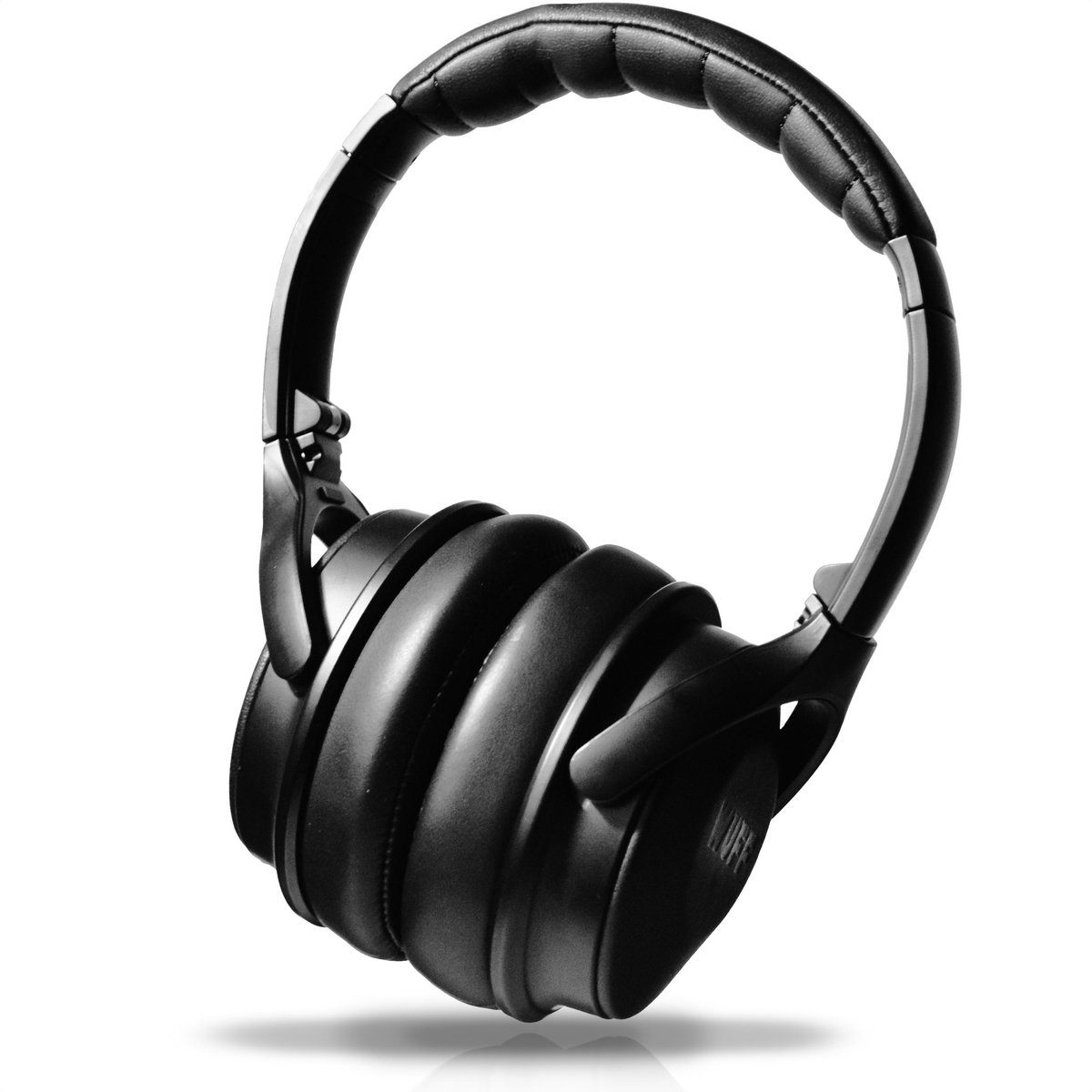 De Wuff Draadloze Over-ear Koptelefoon Zwart in één oogopslag