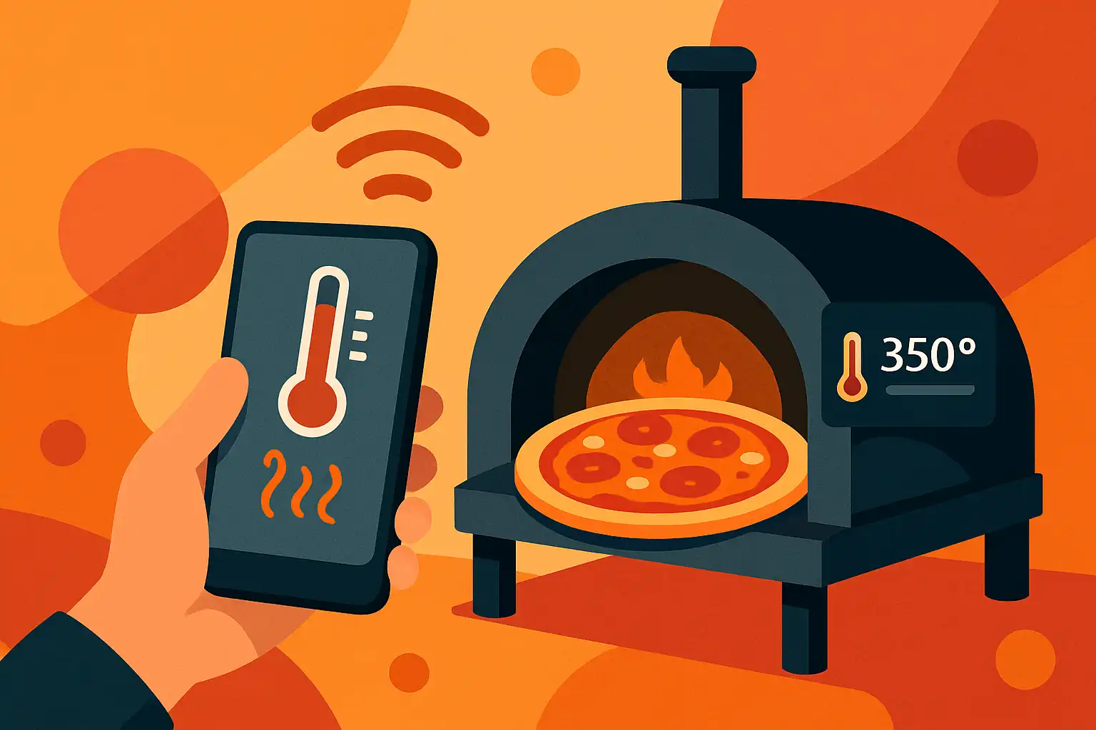 App-gestuurde hitte: zo halen smart pizzaovens het giswerk uit je volgende bake-off