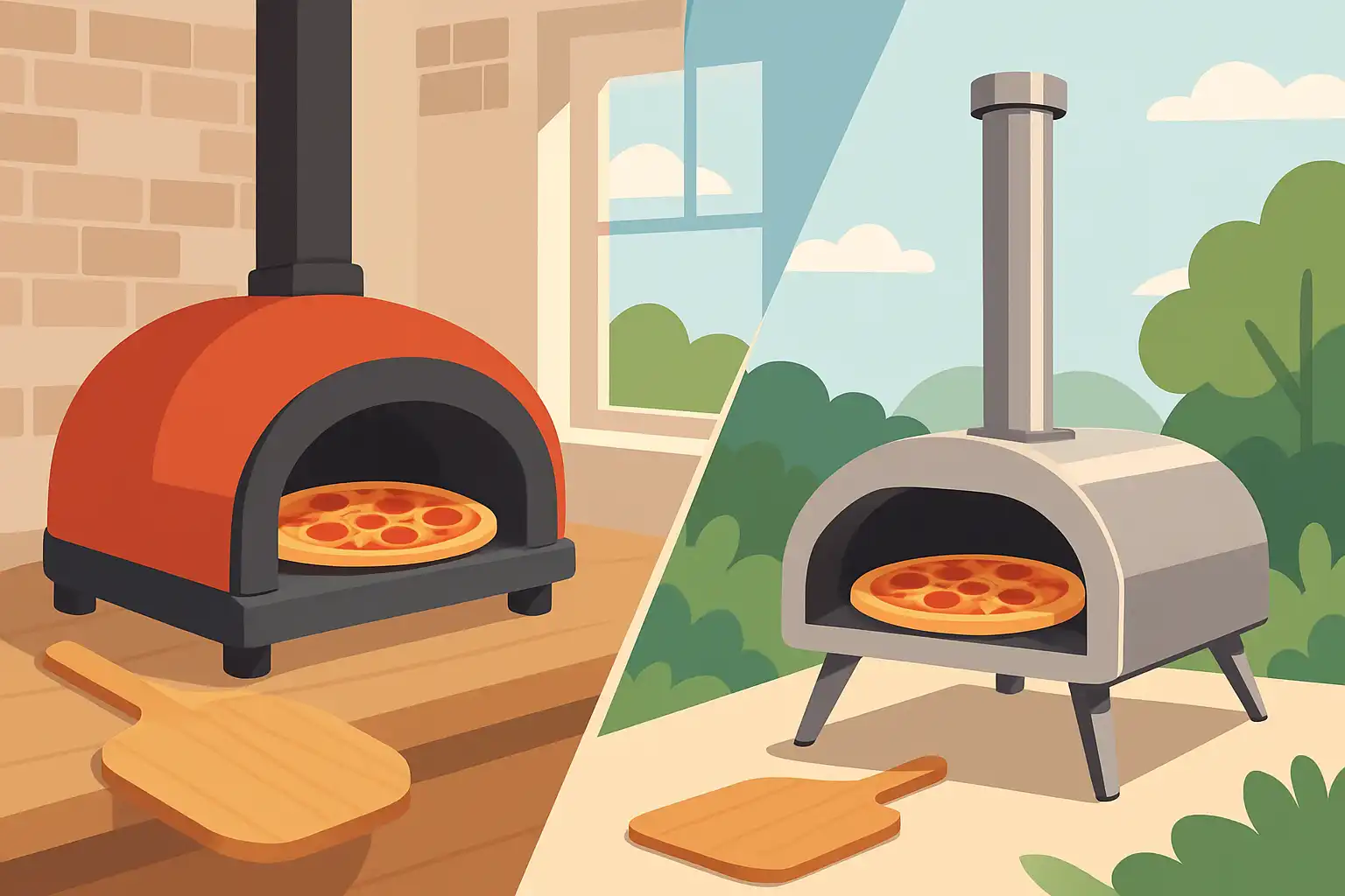 Binnen of buiten pizza bakken? Zo kies je de oven die bij jouw huis en bakstijl past