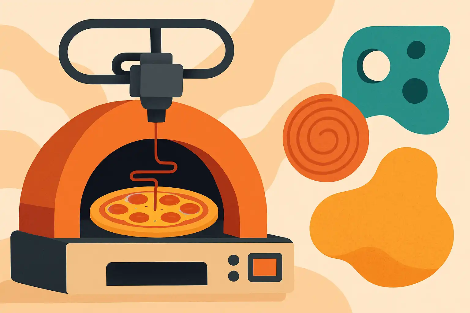 Dit verandert de pizzawereld: 3d-geprinte ovens en nieuwe materialen die je moet kennen