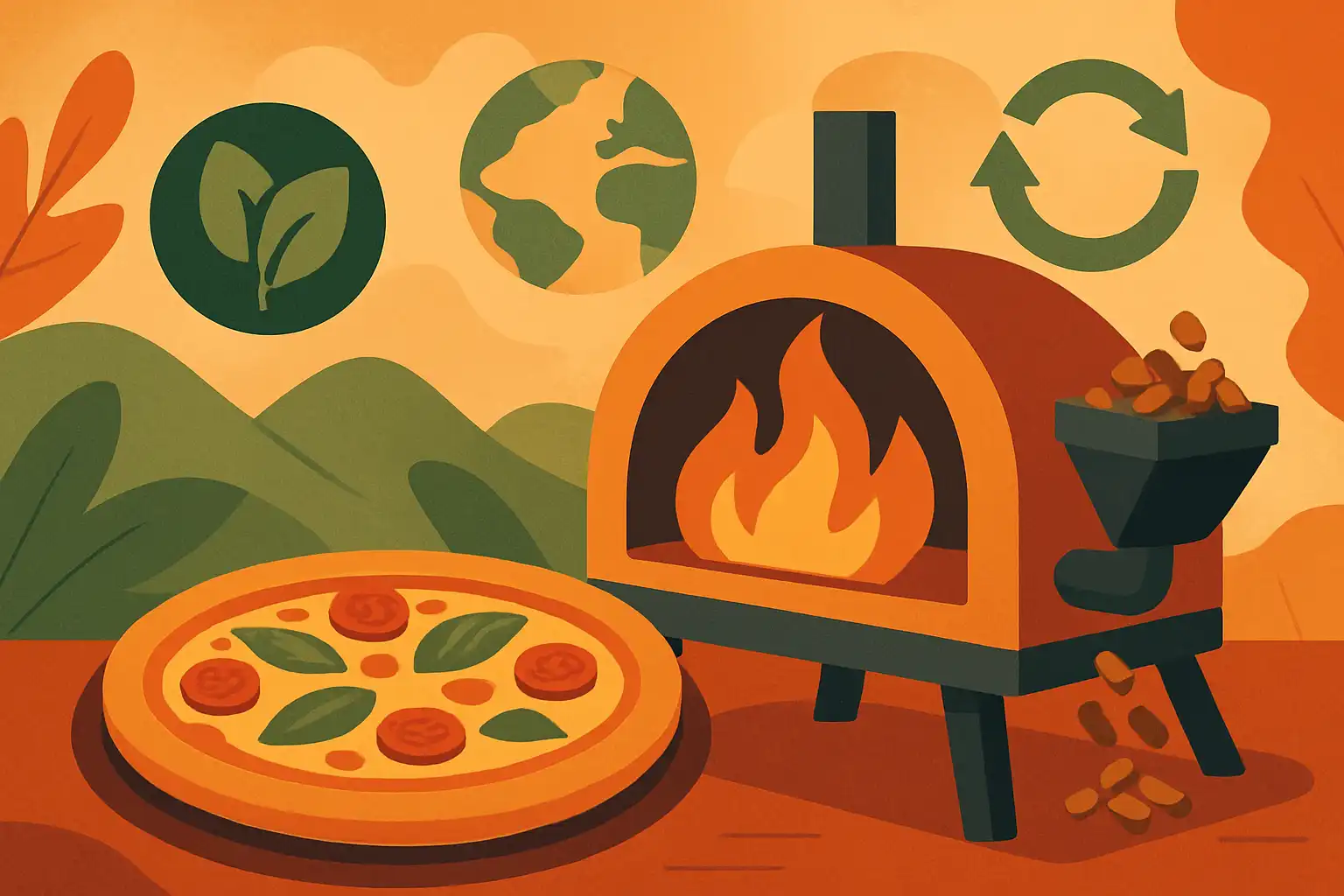 Duurzaam stoken: zo bak je klimaatbewuste pizza met pellet pizzaovens