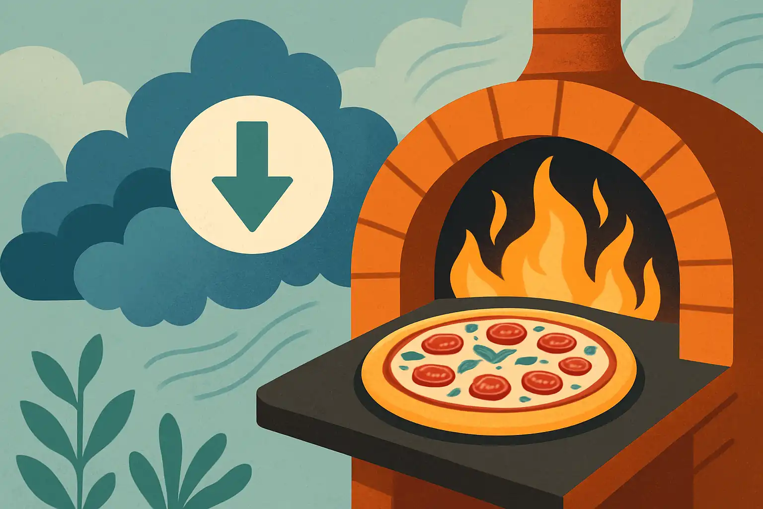 Luchtkwaliteit en pizzaovens: hoe je emissies vermindert zonder smaak te verliezen
