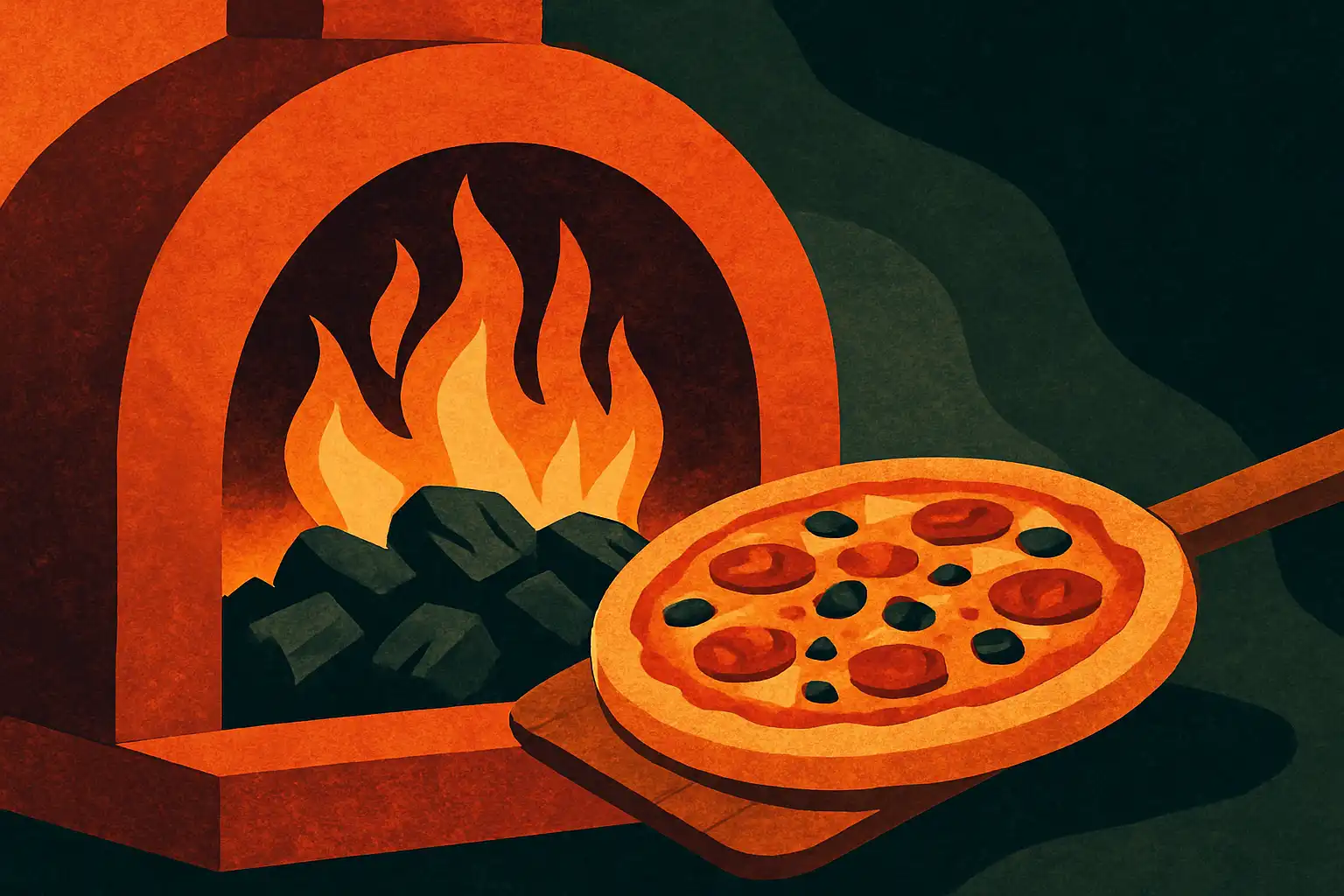 Pizzaoven op houtskool: de vergeten brandstof die je smaak naar een hoger niveau tilt
