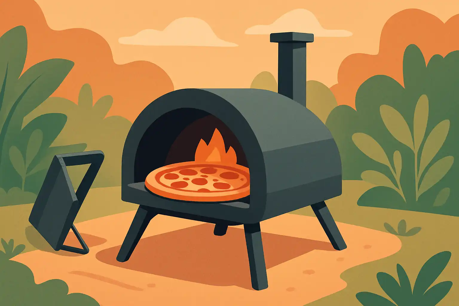 Pizzaoven trends: opklapbare modellen en draagbaar gemak voor elke tuin
