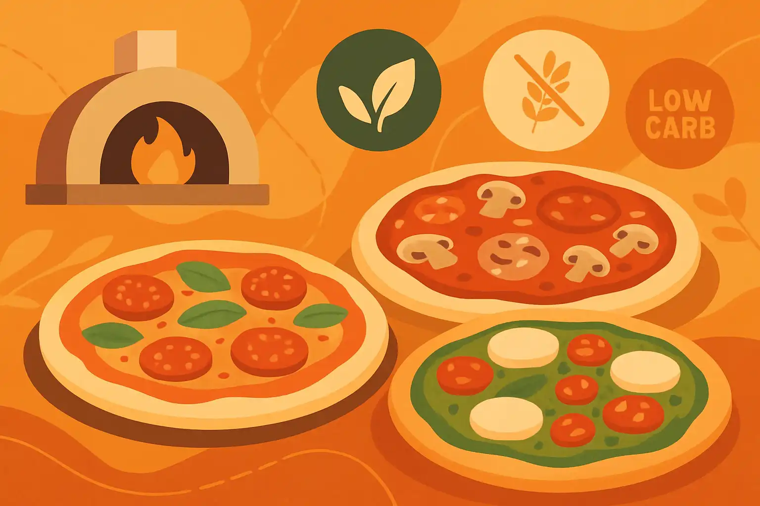 Pizza's voor elk dieet: zo bak je vegan, glutenvrij en low-carb perfect in je pizzaoven