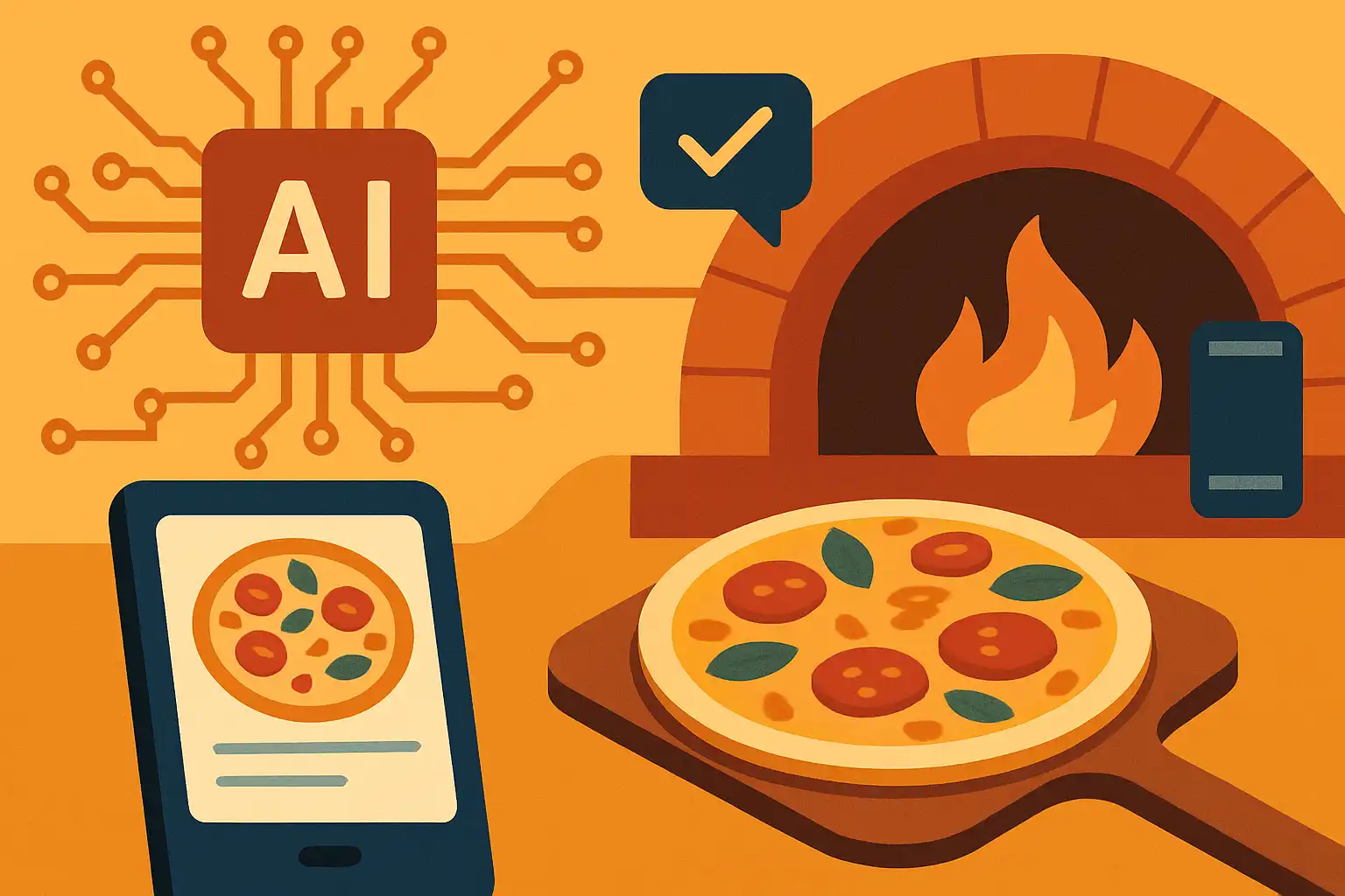 Slim bakken: hoe kunstmatige intelligentie en apps je pizzaovenrecepten personaliseren