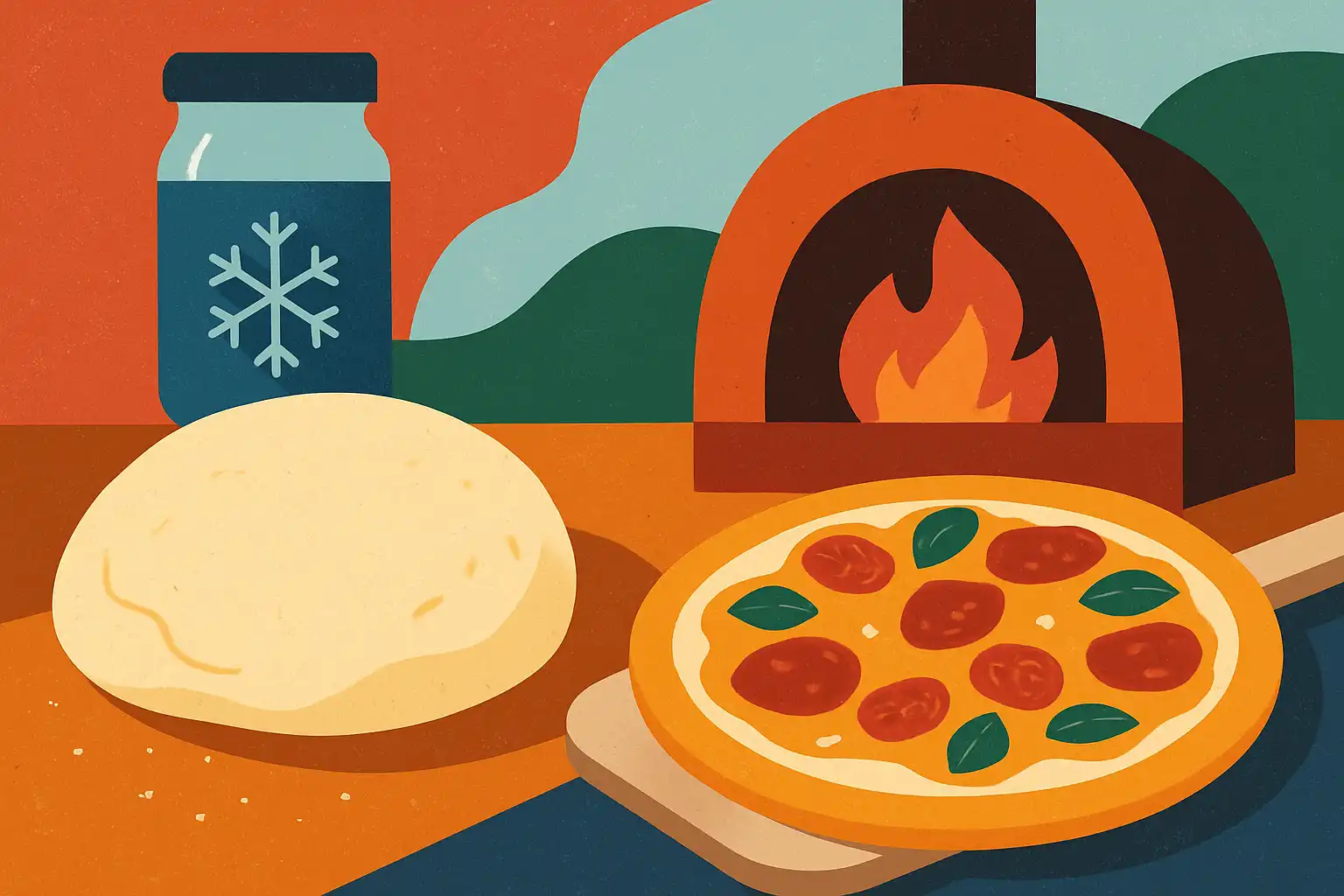Zero to hero: koud fermenteren voor luchtige pizza’s uit je buitenoven
