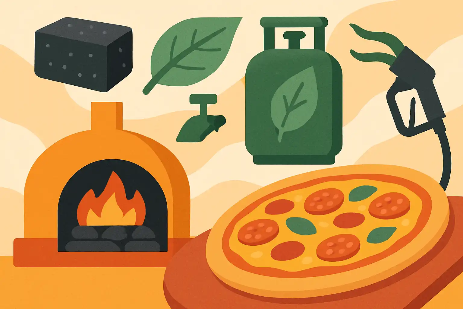 Zo bak je emissievrije pizza's: experimenten met biochar, groengas en alternatieve brandstoffen