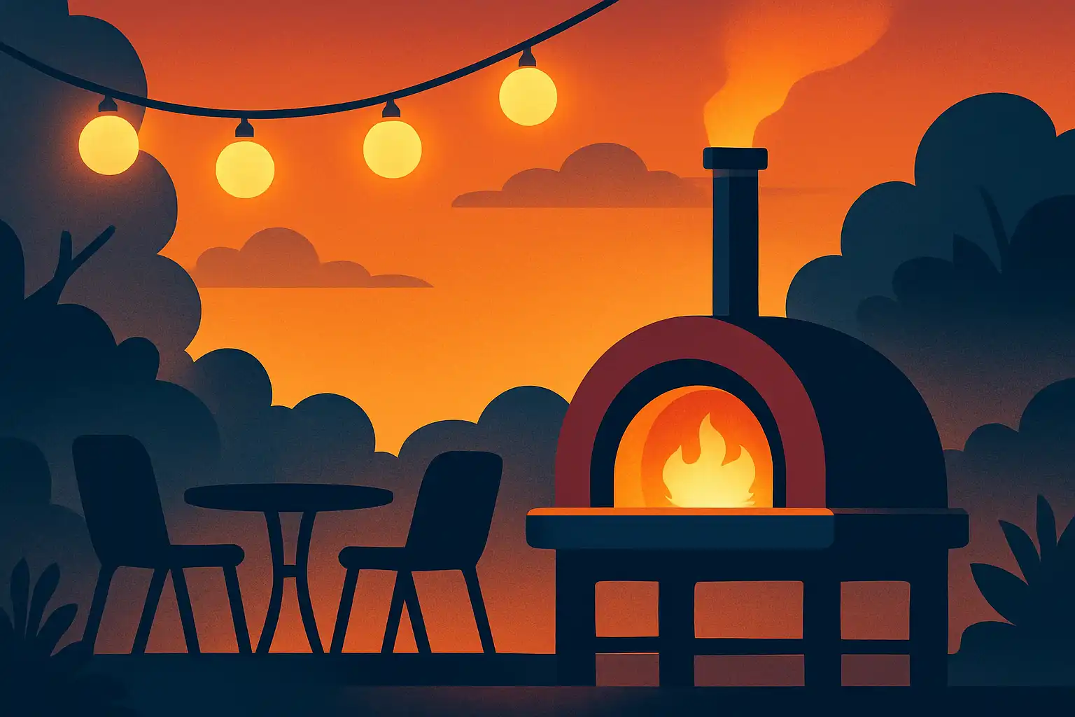 Zo gebruik je je pizzaoven als terrasverwarmer: slimme tips om je tuinfeest de hele avond warm en gezellig te houden