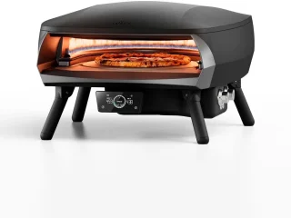 Witt Etna Rotante control 16" pizzaoven gas mat zwart