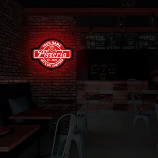 Neon Verlichting voor Pizzeria | Aangepaste Restaurant Decoratie | LED Keuken Teken