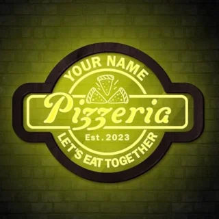 Neon Verlichting voor Pizzeria | Aangepaste Restaurant Decoratie | LED Keuken Teken
