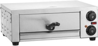 De Pizzaoven – Elektrische Oven – Pizzamaker – Tafeloven – Gourmetoven – 12 Inch – 1500W Vermogen – Instelbare Temperatuur en Timer in één oogopslag