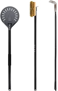 Pizza Draaipeel Sets met 9 Inch Peelen en 40 Inch Aluminium Handvat voor Houtgestookte Pizza Ovens