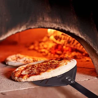 Pizza Draaipeel Sets met 9 Inch Peelen en 40 Inch Aluminium Handvat voor Houtgestookte Pizza Ovens