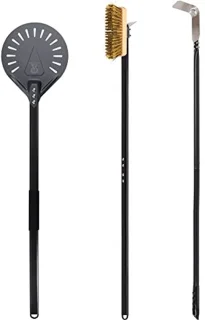 Pizza Draaipeel Sets met 9 Inch Peelen en 40 Inch Aluminium Handvat voor Houtgestookte Pizza Ovens