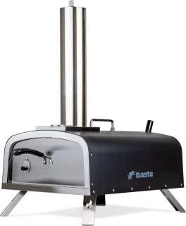 BASTE pizzaoven buiten houtgestookt - RVS