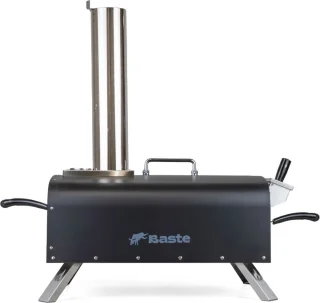 BASTE pizzaoven buiten houtgestookt - RVS