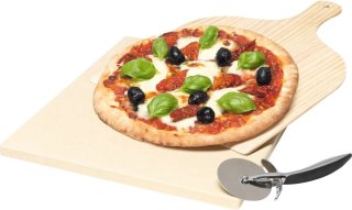 De Pizzaset met Vuurvaste Steen voor Perfecte Pizza's in één oogopslag