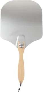 12 Inch Pizzaspatel met Opvouwbare Houten Handgreep