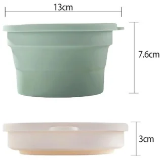 2-Piece Silicone Pizza Dough Box Set