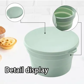 2-Piece Silicone Pizza Dough Box Set