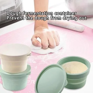 2-Piece Silicone Pizza Dough Box Set