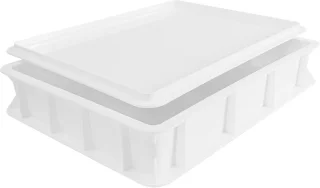 2x Pizzadeegbox Deegbak 40x30x7,5 cm
