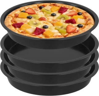 4 stuks 8 inch pizzapannen