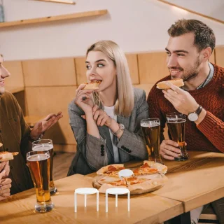 50 Stuks Pizzasteunen - Pizzadozen