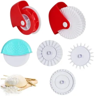 6 stuks deegsnijders