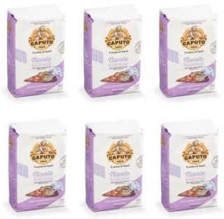 6x Pizza Meel voor Licht Deeg 1kg