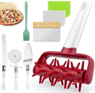 8-delige pizza accessoireset