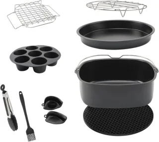 8-inch Airfryer accessoireset - 10-delig