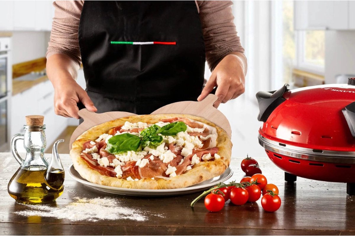 909 Pizzaoven met Vuurvaste Steenplaat en Timer