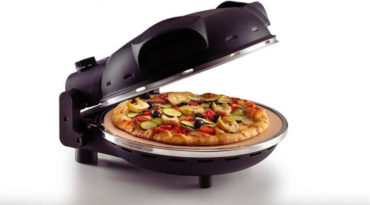 917 Pizzaoven Zwart 1200W 400°C