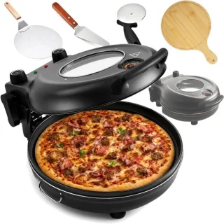 Aanrecht pizza maker elektrische pizzaoven