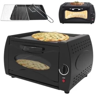 Aanrechtoven mini pizza oven zwart