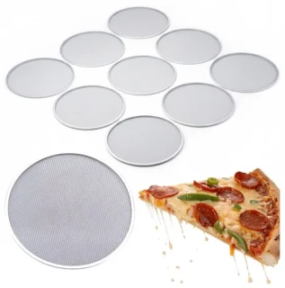 Aluminium pizzanet Ø46cm 10 stuks