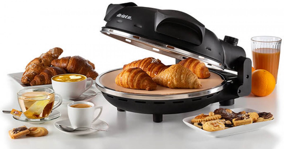 Ariete 0909/10 Pizzaoven 32 cm zwart