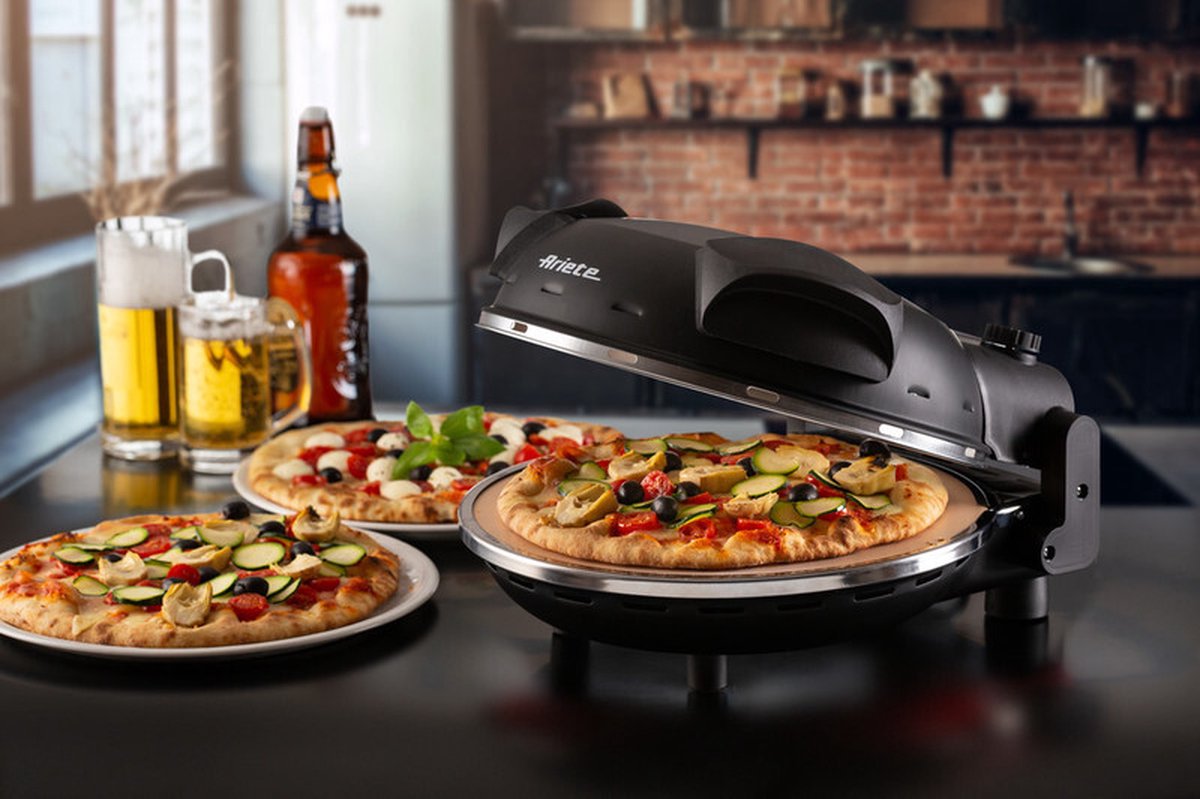 Ariete 0909/10 Pizzaoven 32 cm zwart