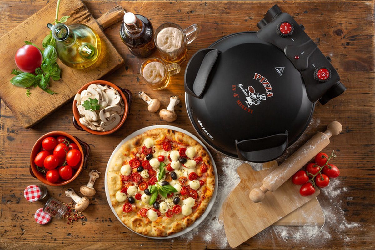 Ariete 0909/10 Pizzaoven 32 cm zwart