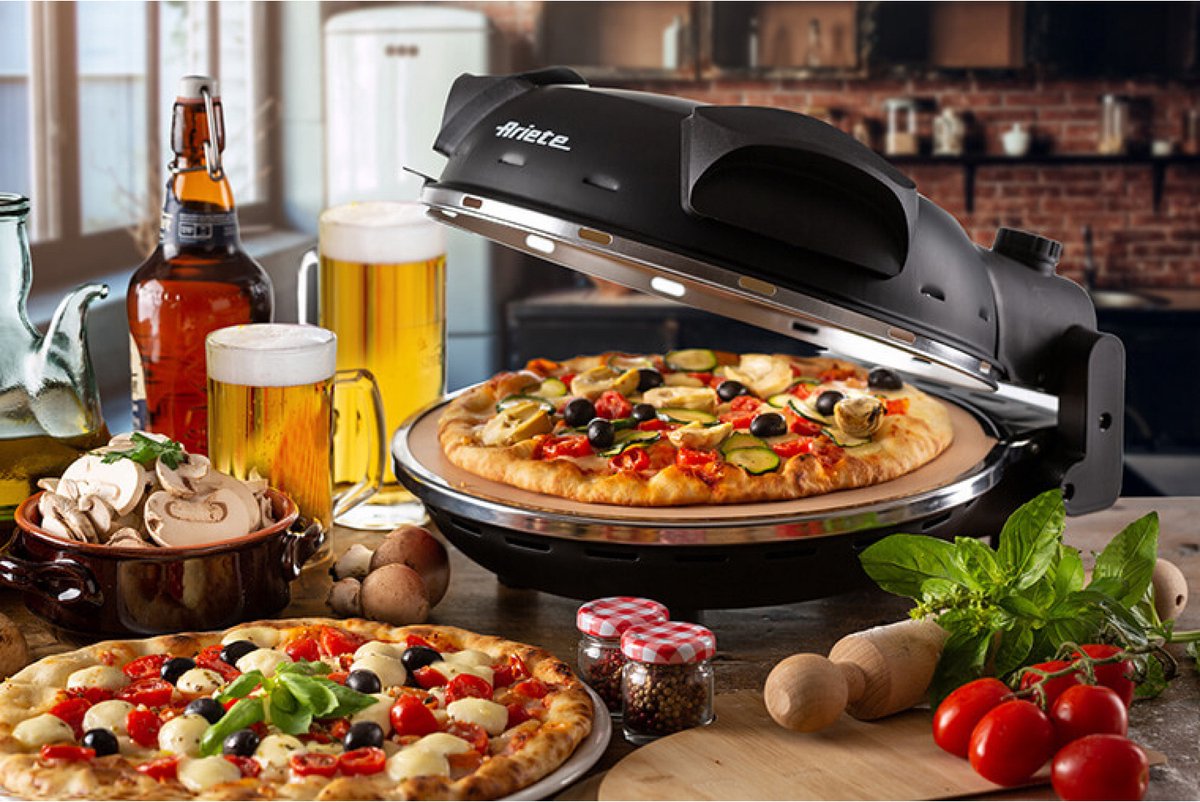 Ariete 0909/10 Pizzaoven 32 cm zwart